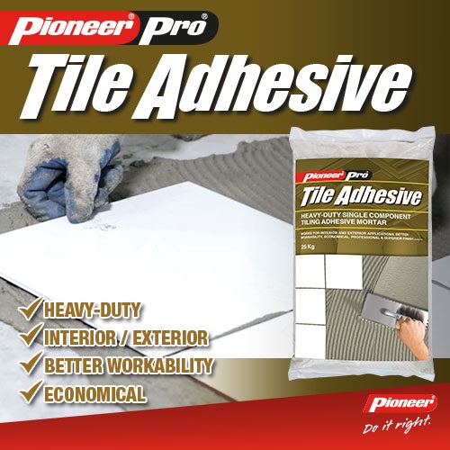 pioneer tile adhesive